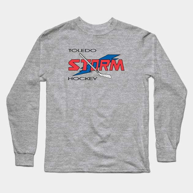 Toledo Storm Long Sleeve T-Shirt by HeyBeardMon